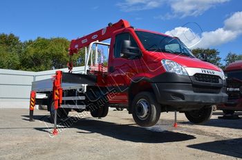 Iveco Daily 70C15 бортовой с КМУ, 2015 г. в.