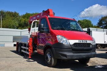 Iveco Daily 70C15 бортовой с КМУ, 2015 г. в.