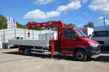 Iveco Daily 70C15 бортовой с КМУ, 2015 г. в.