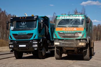 IVECO TRAKKER самосвал 6х4, 2014 г.в.